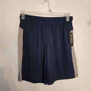 💕5 For $20 Essential Elements Mens Size M Navy Gray 7" Shorts NWT